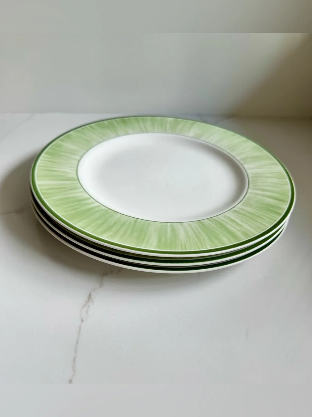 SET Of 3 VILLEROY & BOCH FLORA DINNER PLATES  Replacement